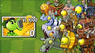 Every PREMIUM Plant LEVEL 1000 Power-Up! in Plants vs Zombies 2