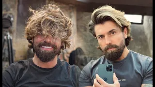 How To Blowout Your Hair Like a Pro- Men´s hairstyling routine