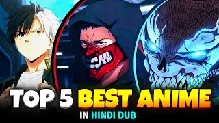 Top 5 Best Hindi Dubbed Anime Series In 2024 | You Can Watch Right Now! | @Ryuzisenpai5234