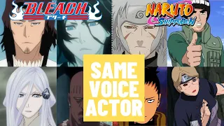 BLEACH & Naruto Characters That Share the Same Voice Actors (Seiyuu) PART 2