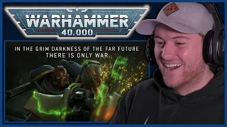 Royal Marine Reacts To Warhammer 40,000 The New Edition Cinematic Trailer