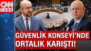 BM Konseyi'nde ülkesi suçlanan Rus temsilci oturumu terk etti! "Gıda krizinin tek suçlusu Rusya'dır"