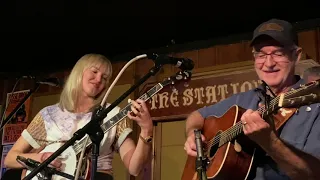 Carl Jackson and Ashley Campbell Singing A Trio Of Songs On Banjo And Guitar