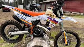 2023 KTM 300XC TBI build 40 hour update