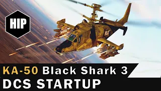 How to start the Ka-50 Black Shark 3 in DCS World | Taxi | Takeoff | Tutorial Series