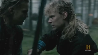 Ivar the Boneless competing with his brothers