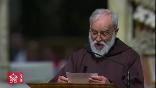 Cantalamessa predica la Passione del Venerdì Santo