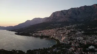 Makarska - Croatia at sunset 2020, Fimi X8 SE 2020 4K