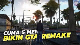 Gw Ubah GTA SA REMAKE Lebih Bagus & Stabil Daripada Rockstar Cuma 5 MENIT
