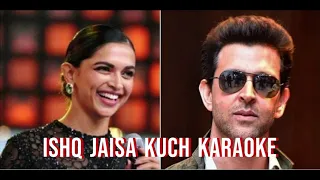 FIGHTER: Ishq Jaisa Kuch (Karaoke With Female Voice) Hrithik Roshan, Deepika Padukone