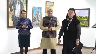 В Кургане открылась выставка художника-путешественника