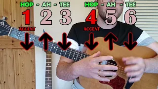 Irish Guitar Lesson - Basic Jig Strum Pattern (Part 1)