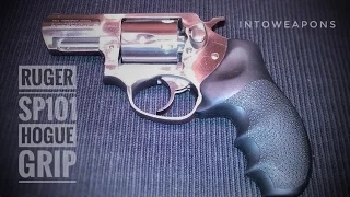 Hogue Mongrip Rubber Grips:  Ruger SP101 Installation