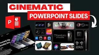 Cinematic POWERPOINT Presentation 🤯 Step-by-step Tutorial