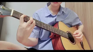 #twilight (#Kotaro Oshio #황혼) #기타 cover  #3일차 #Fingerstyle Guitar #홍** 막둥이 연주