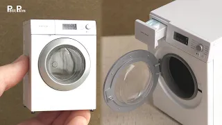 【Miniature】Washing Machine made from scratch | 1:12 Scale