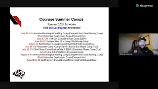 Courage Competitive Town Hall Meeting #2