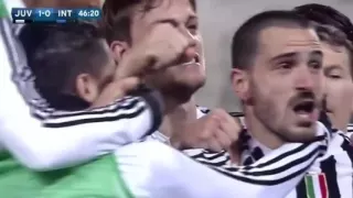 Ювентус - Интер 2:0. Серия А. 27 тур. 2015/16 (Juventus - Internazionale)