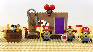 Build & Play Despicable Me Fire Rescue Minions Mega Bloks | Satisfying Stopmotion by Lego Empire