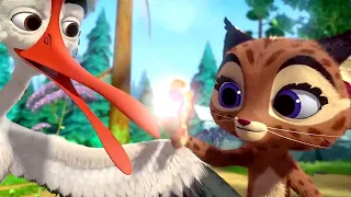 Leo and Tig 🦁 World Wildlife Day 🐯 Funny Family Good Animated Cartoon for Kids