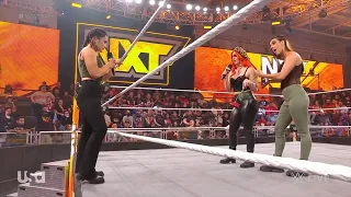 Gigi Dolin & Jacy Jayne Attack Lyra Valkyria Before Roxanne Perez Saves Her on NXT (Jan. 17, 2023)