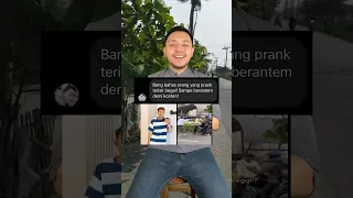 Prank teriak begal? Ganggu orang kerja? Apaan tuh? #shorts