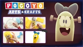 ✂️POCOYO in ENGLISH📏: Arts & Crafts - Caterpillar Piñata (Halloween) | VIDEOS and CARTOONS for KIDS