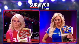 Alexa Bliss and Charlotte Flair Heated Promo