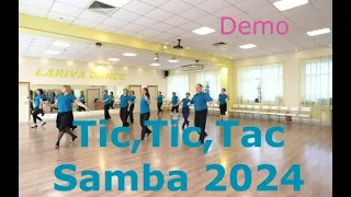 Tic,Tic,Tac Samba 2024  ТАНЦУЙТЕ С НАМИ  ОМСК  Lariva Dance  31 01 2024 г