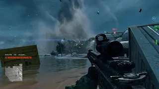 (PS5) Battlefield 2042 Beta - 1st Tornado Experience(Raw Gameplay)