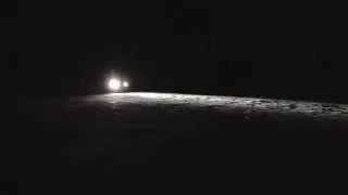 Peugeot 206 snow night drift