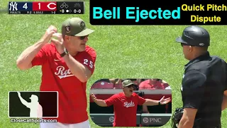 E74 - David Bell Ejected Arguing Umpire's Quick Pitch No-Call — Did Peralta Violate the Rule?