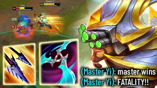 CRIT MASTER YI IS BACK