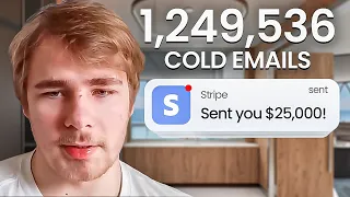 How I sent 1,249,536 cold emails last month