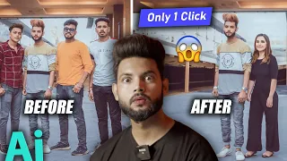 Photo Editing In Just 1 Click😱🔥 | Photoshop New AI Update