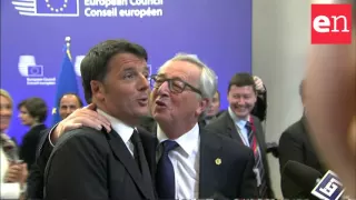 L'agguato di Juncker per baciare Renzi