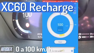 Volvo XC60 Recharge: 0 a 100 km/h (0 to 62 MPH). | AUTOSIE7E