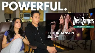 FLOOR JANSEN - SHALLOW!! (Couple Reacts)