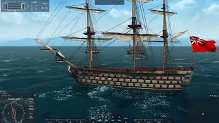 My Most Powerful Ship Yet, Santisima Trinidad Vs, Two Third-rate Ships-of-the-Line, Naval Action