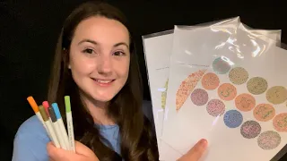 ASMR | Ishihara Colour Vision Test & Colour Deficiency Test (Interactive ASMR)