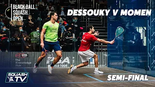 Squash: Dessouky v Momen - Semi Final Highlights - CIB Black Ball Open 2020