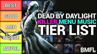 Ranking DBD KILLER MENU MUSIC - Tier List