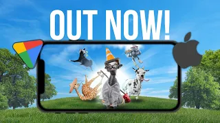 Goat simulator 3 released for MOBILE!