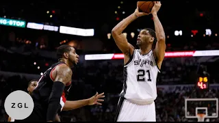 Tim Duncan - The Greatest Banker In NBA History