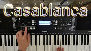 Casablanca On Yamaha PSR-E373