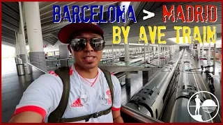 BARCELONA to MADRID BY TRAIN l Spain Travel Guide