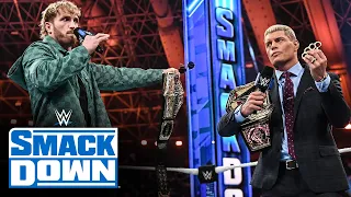 Cody Rhodes humiliates Logan Paul with brass knuckles search: SmackDown highlights, May 24, 2024