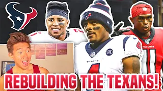 Rebuilding the Houston Texans into a SUPER TEAM! This is for you Deshaun.. Madden 21