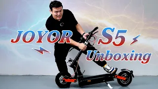 JOYOR S5 ABE Certified E-Scooter Unboxing