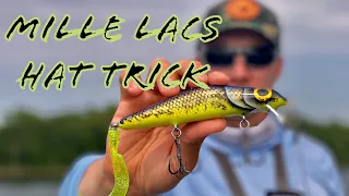 MUSKIE FISHING MILLE LACS, Three Fish Day!